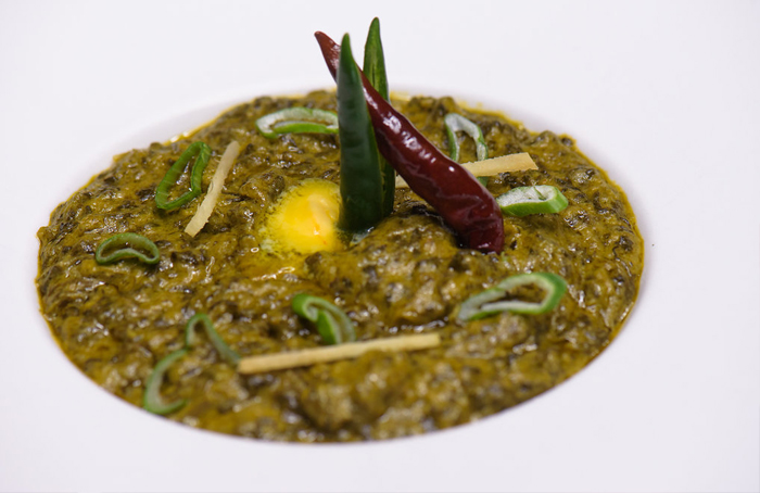 Saag Punjabi Dish